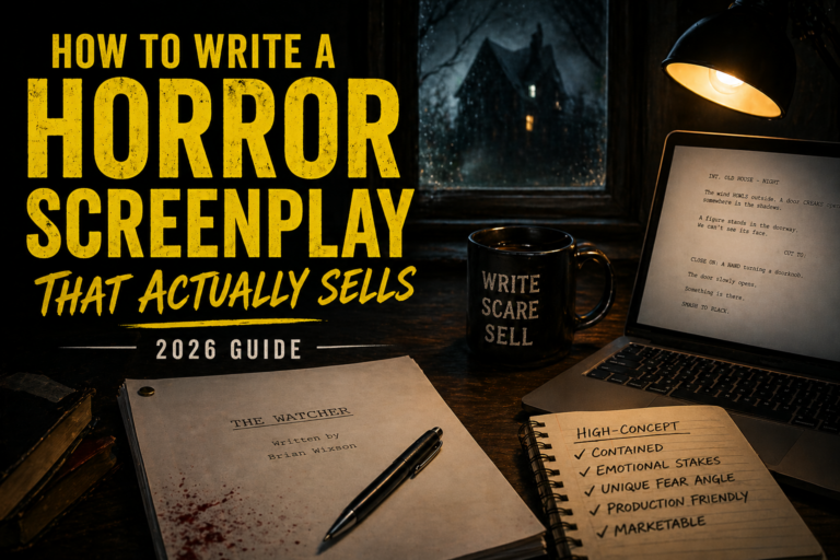 Script Structure Horror How to Write a Horror Screenplay That Actually Sells (2026 Guide ...